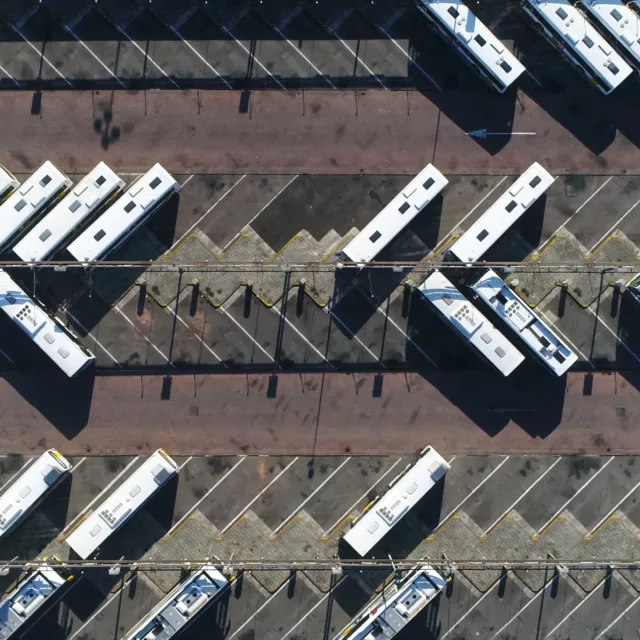 fleet of semi trucks