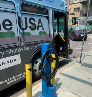 Shuttle Bus Fleet Electrification PowerON